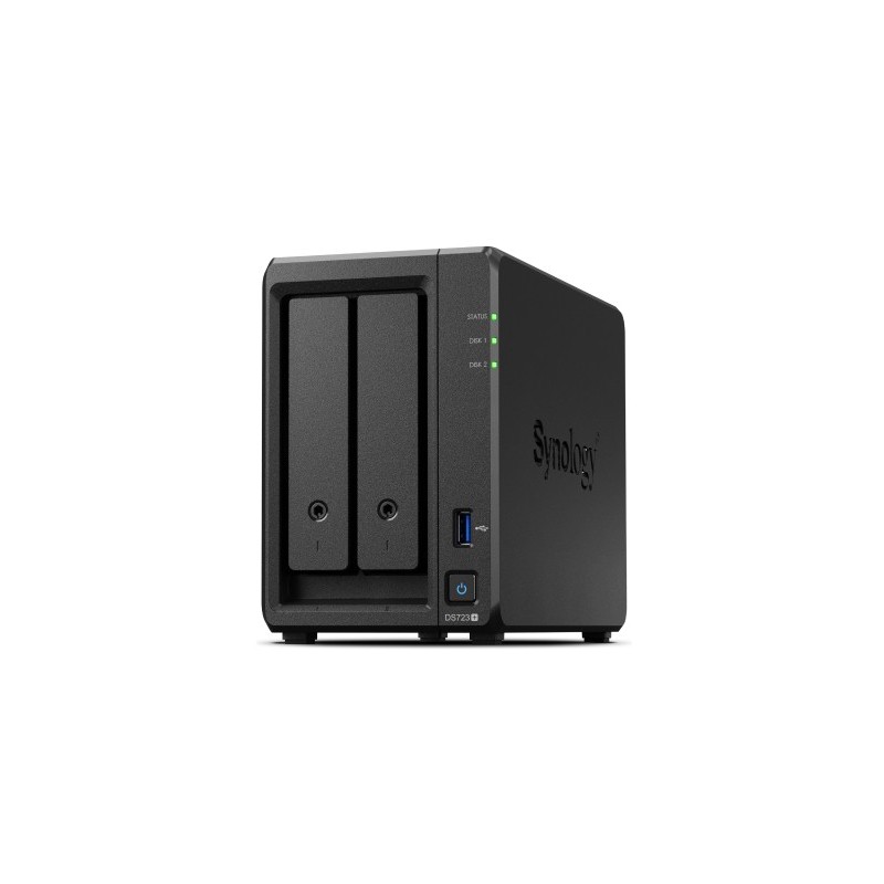 Synology DS723+ NAS System 2-Bay 8 TB inkl. 2x 4 TB Synology HDD HAT3300-4T